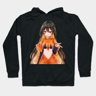 Monerochan portrait Hoodie